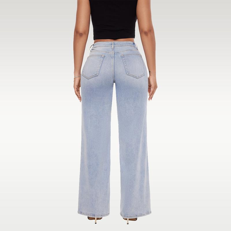 CurveEase™ Baggy Jeans