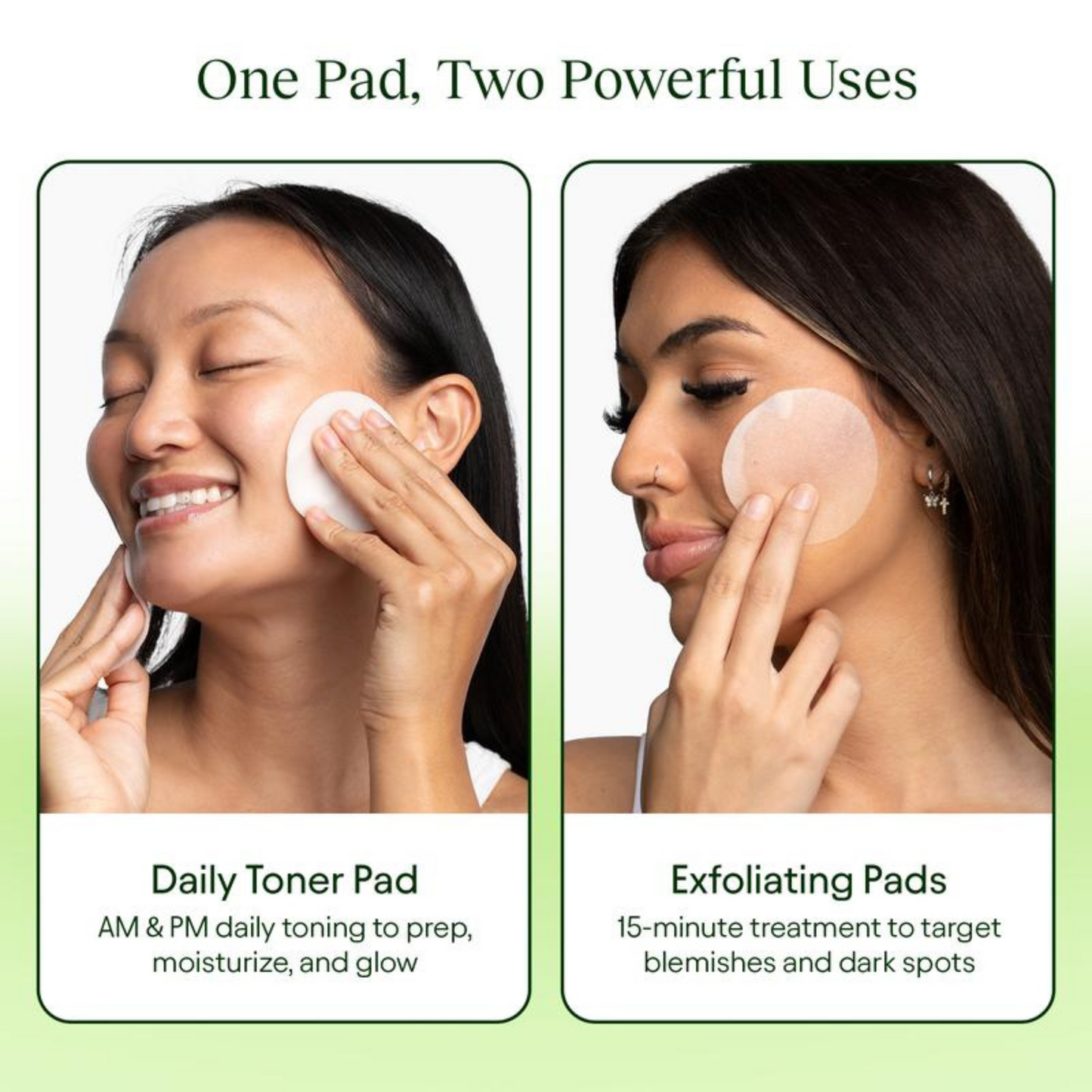 GlowRepair™ Toner Pads – Snail Mucin + Peptides