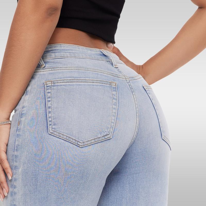 CurveEase™ Baggy Jeans