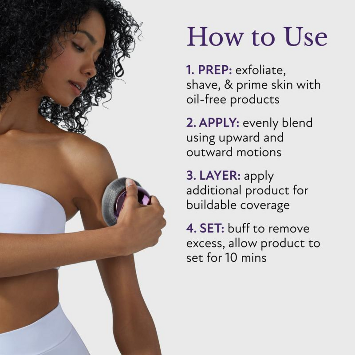 Flawless Body Coverage + FREE Brush by VIMVY™