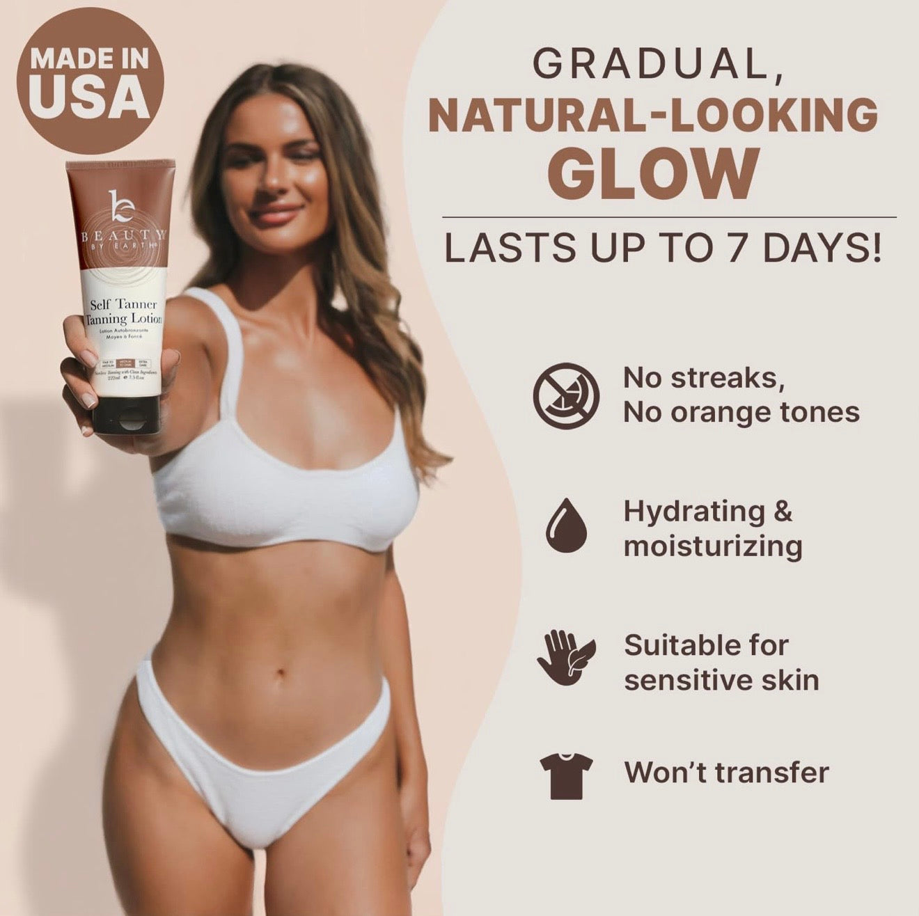 GlowMelt™ Self Tanner Body Lotion