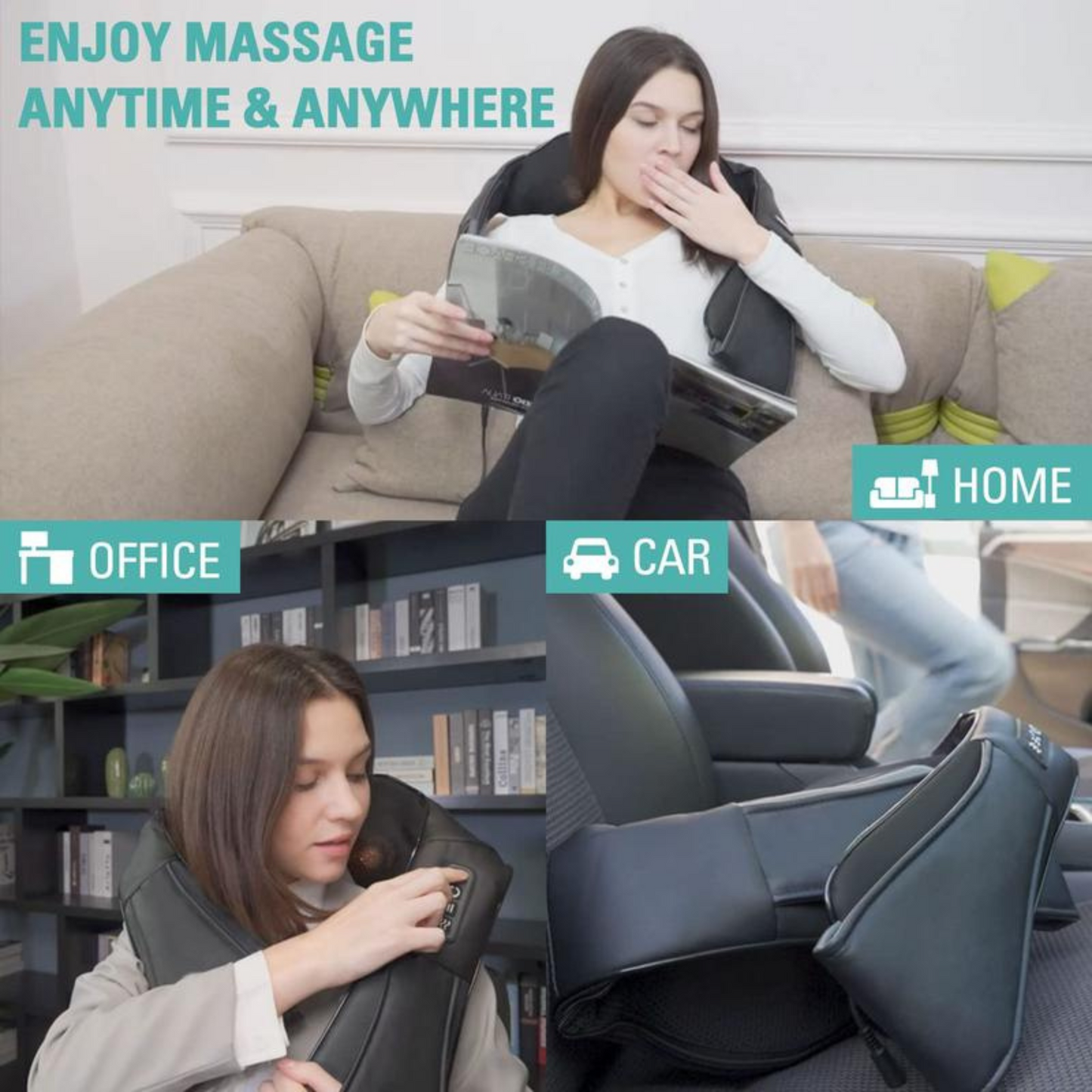 DeepRelief™ Neck & Back Massager by VIMVY