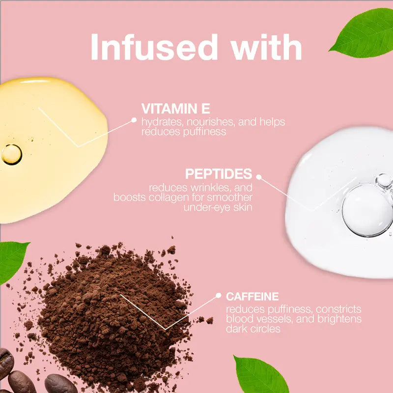 Caffeine-Peptide Under-Eye Brightener + FREE Brush