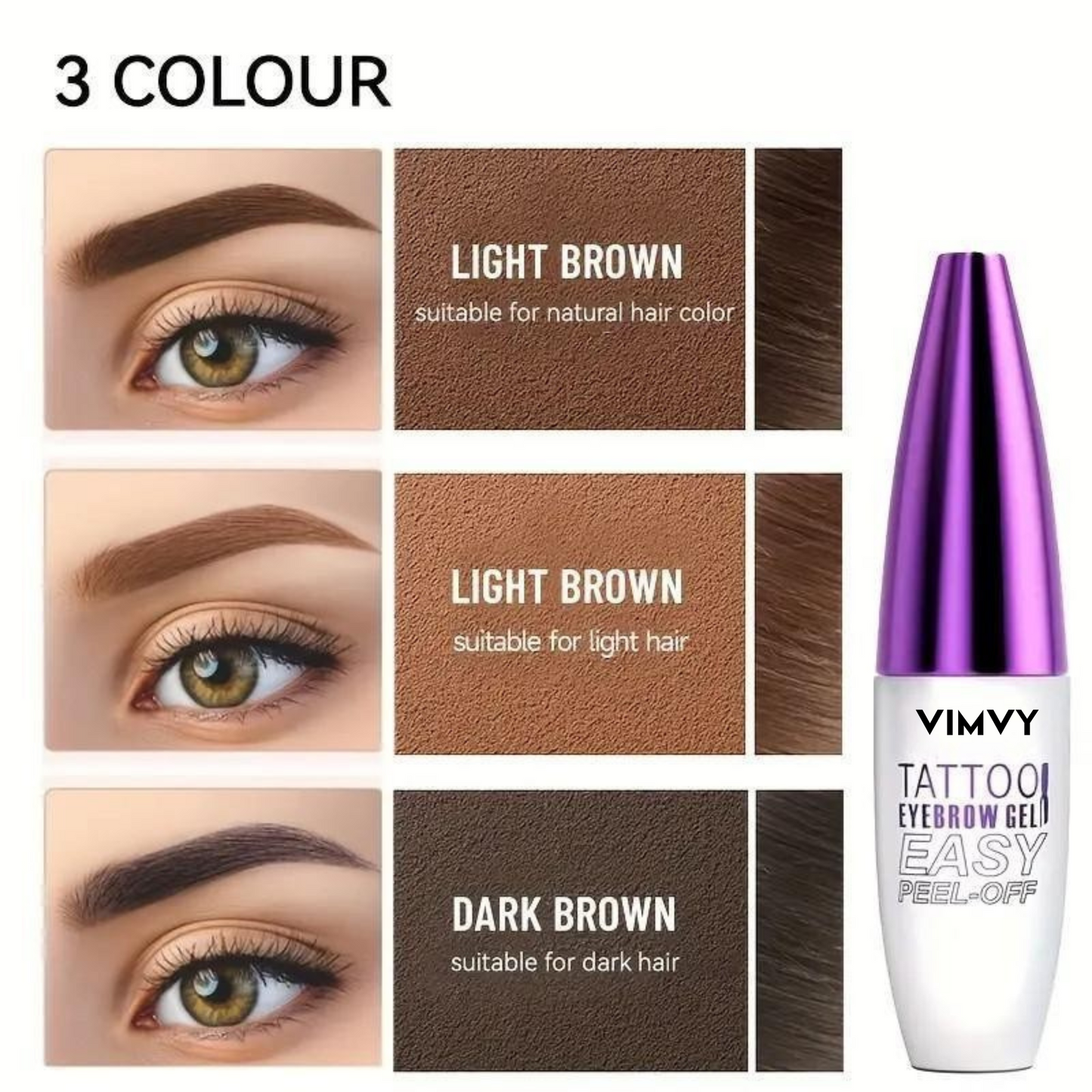 StayInk™ Eyebrow Gel by VIMVY