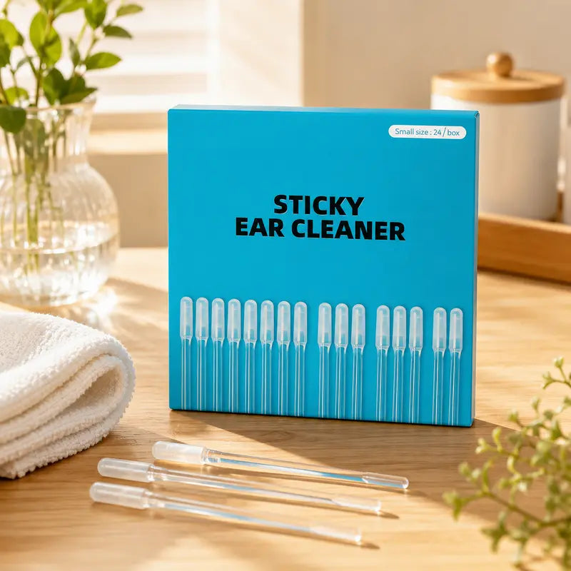 Tacky-Tip Ear Wax Lifter