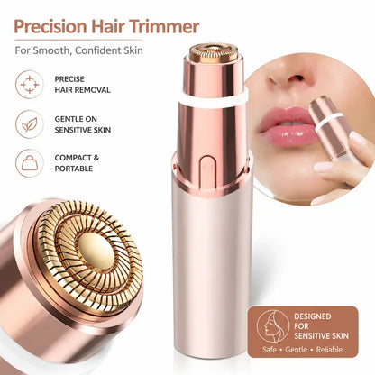2-in-1 Brow Shaper & Face Fuzz Razor