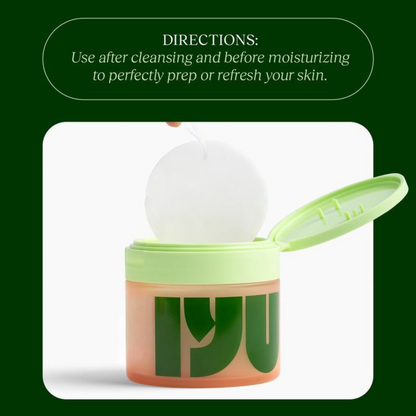 GlowRepair™ Toner Pads – Snail Mucin + Peptides