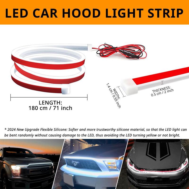 Dynamic Car Hood LED Light Strip